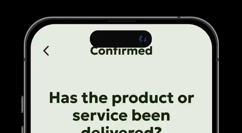 Confirm Delivery